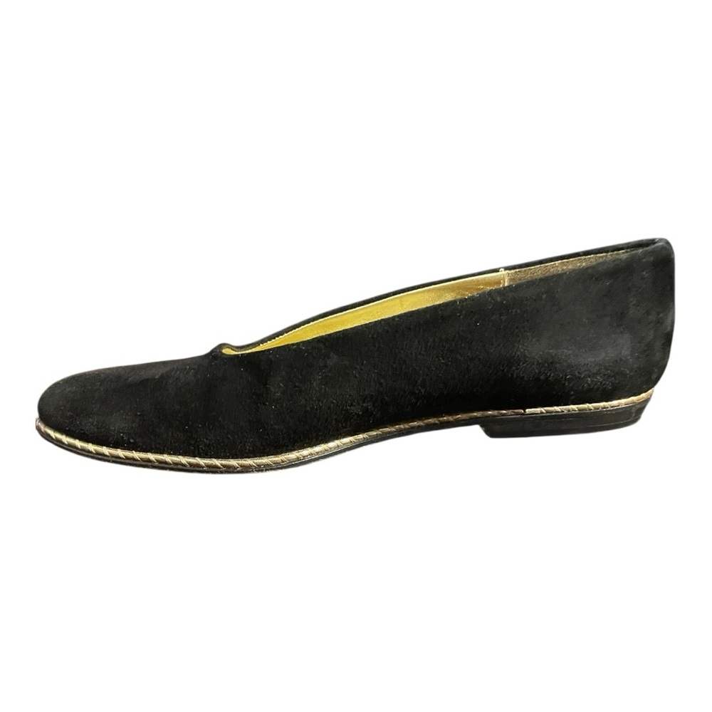 Anne Klein Vintage Black Suede Slip-On Flats | Timeless Classic Chic 7M - Picture 12 of 12